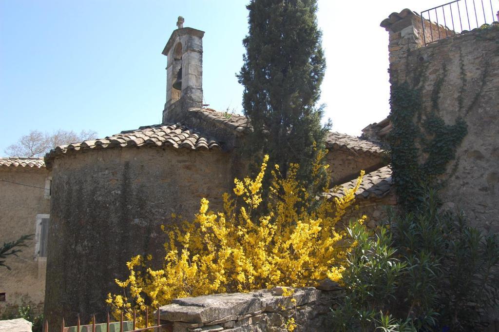 Hotel Le Prieure D'Orniols Goudargues Exterior foto