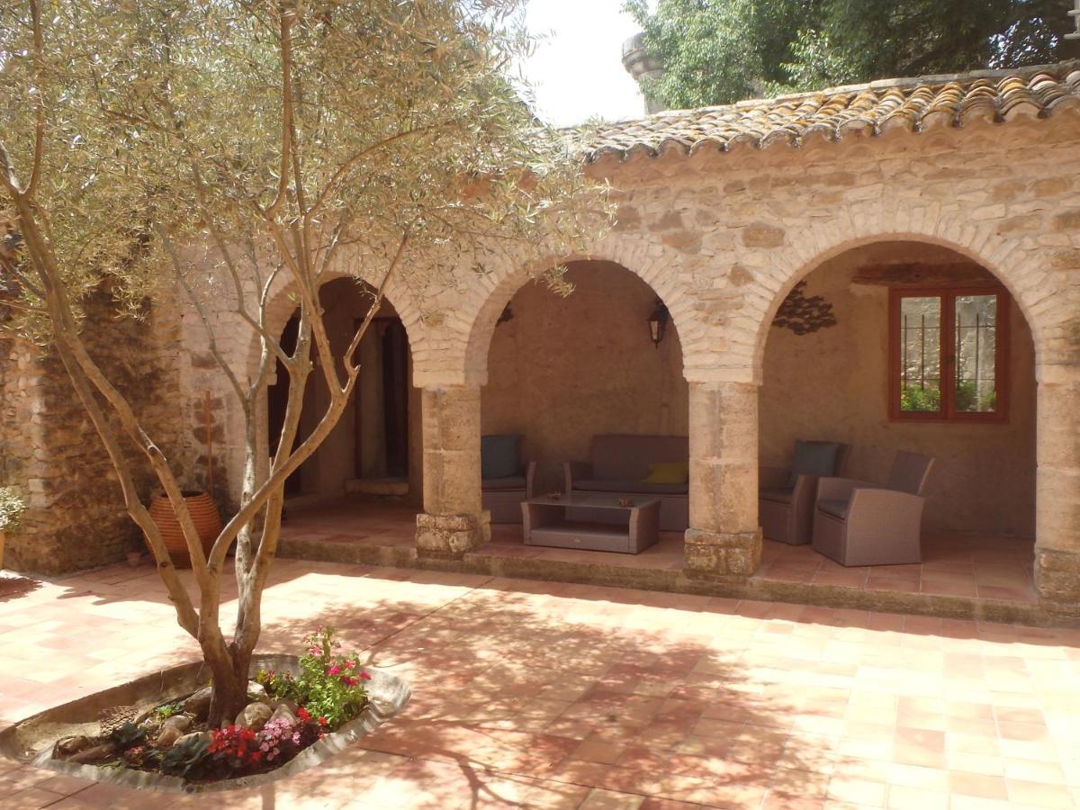 Hotel Le Prieure D'Orniols Goudargues Exterior foto
